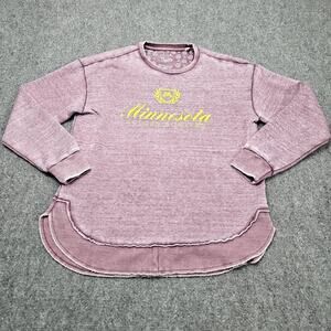 Minnesota Golden Gophers Crewneck Sweatshirt Large Pressbox Vintage Look